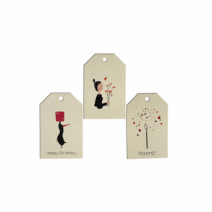 6x Cadeautags (3 ontwerpen)